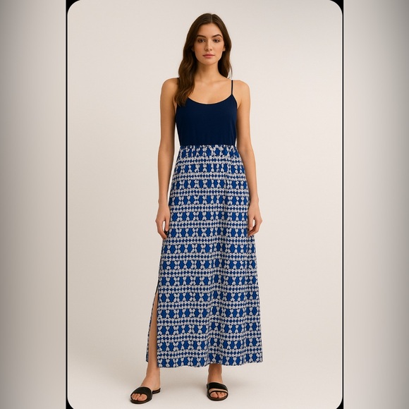 cornflower blue dress Rio Asymmetrical Draped Midi Una Midi Dress - DAYS:5 DAYS size-tt-petit-xx-small